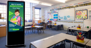 digital signage kiosk