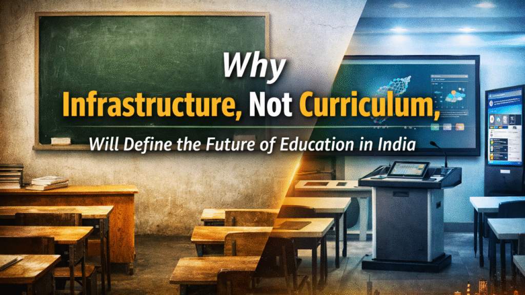 Why Infrastructure, Not Curriculum, Will Define the Future of Education in India